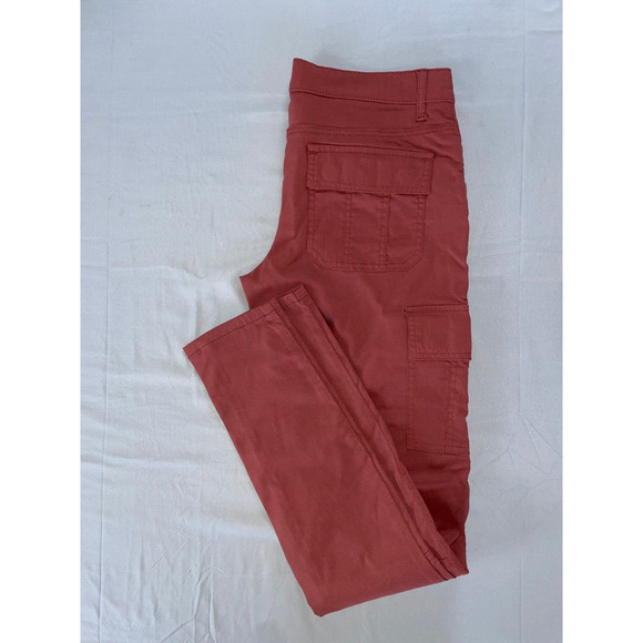 Prana Meme Stretch Nylon Cargo Pants. Rust Red, Women's Size 6. EUC!! - Picture 3 of 9